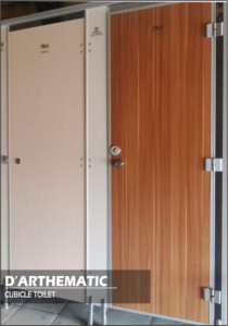 Cubicle Toilet Phenolic Desain D'Arthematic 3